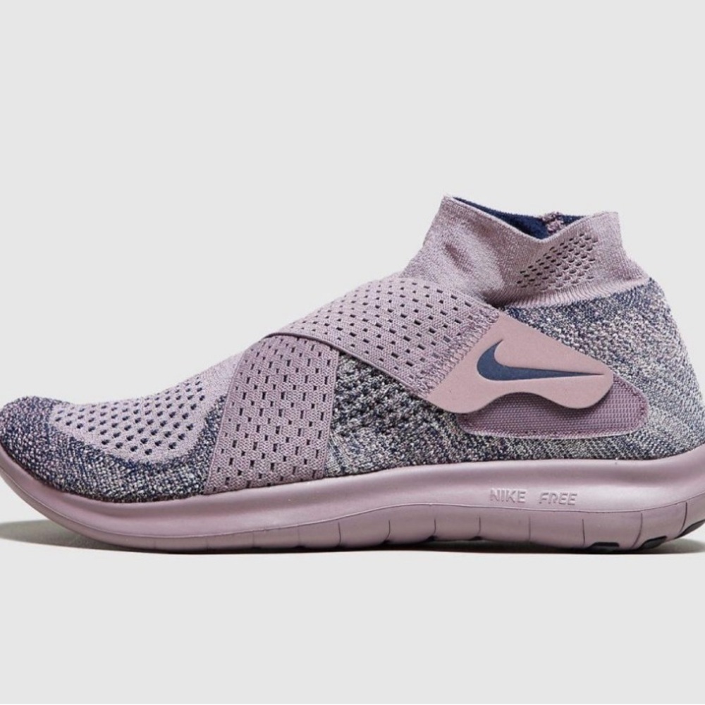 Womens NIKELAB FREE RN MTN FK 2017 Running Trainers 883292 400 Size 8.5 Purple
